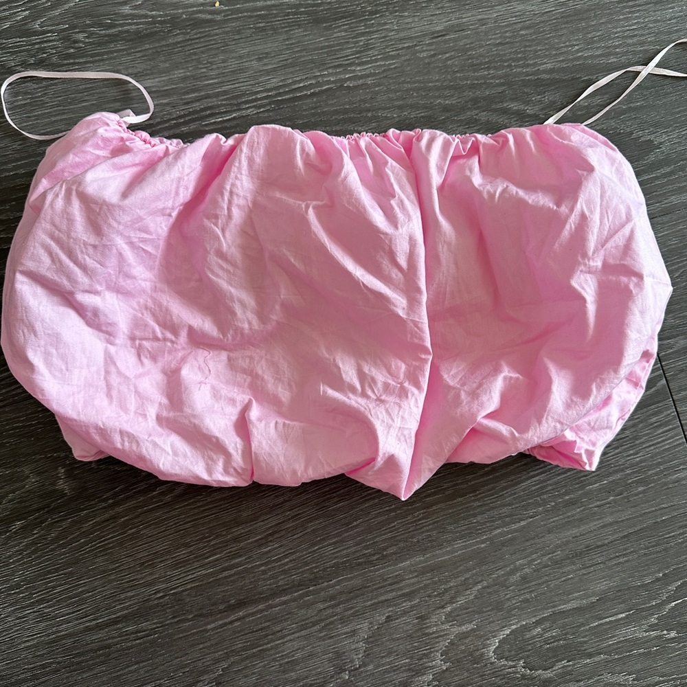 WOMENS CROPPED BUBBLE TOP / M / NWT